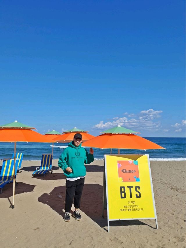 삼척 BTS버터앨범 촬영지 맹방해수욕장🏖, 갈남항은 베스트 포토존📸