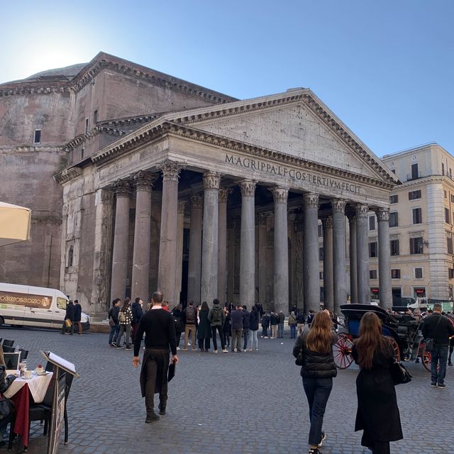 Marvel at the ancient Pantheon in Rome