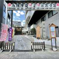 高輪神社の小さな梅林