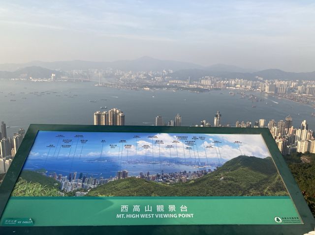 西高山行山｜飽覽維港景。離島景。日落景。山頂夜景｜新手行山最短最輕鬆的行山路線