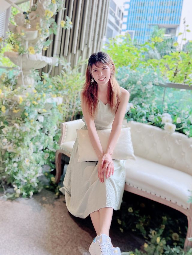 宮廷花園內的美食