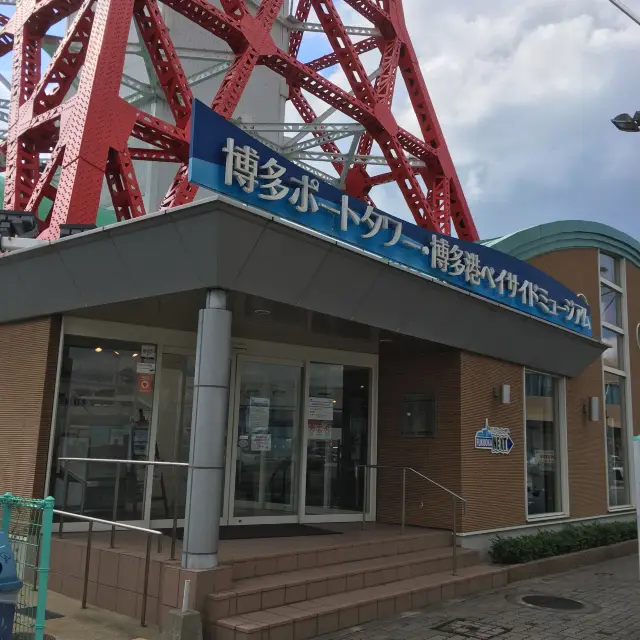 海と博多の街を見下ろせる絶景【博多ポートタワー】