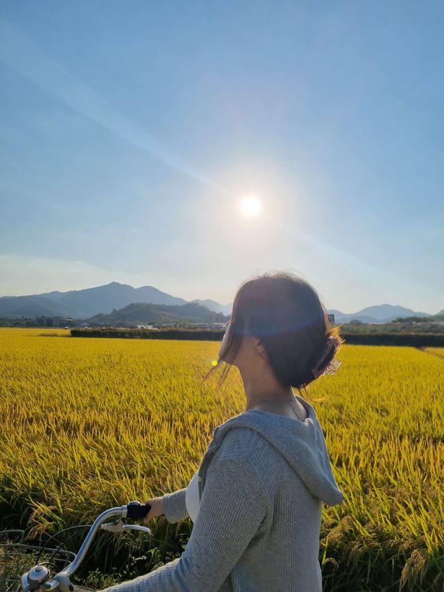 노을 질때 더 아름다운