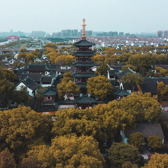 The Hanshan Temple. Suzhou from Above!