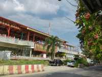 Hua Hin old and new train stations and Royal Open Air Barber Shop