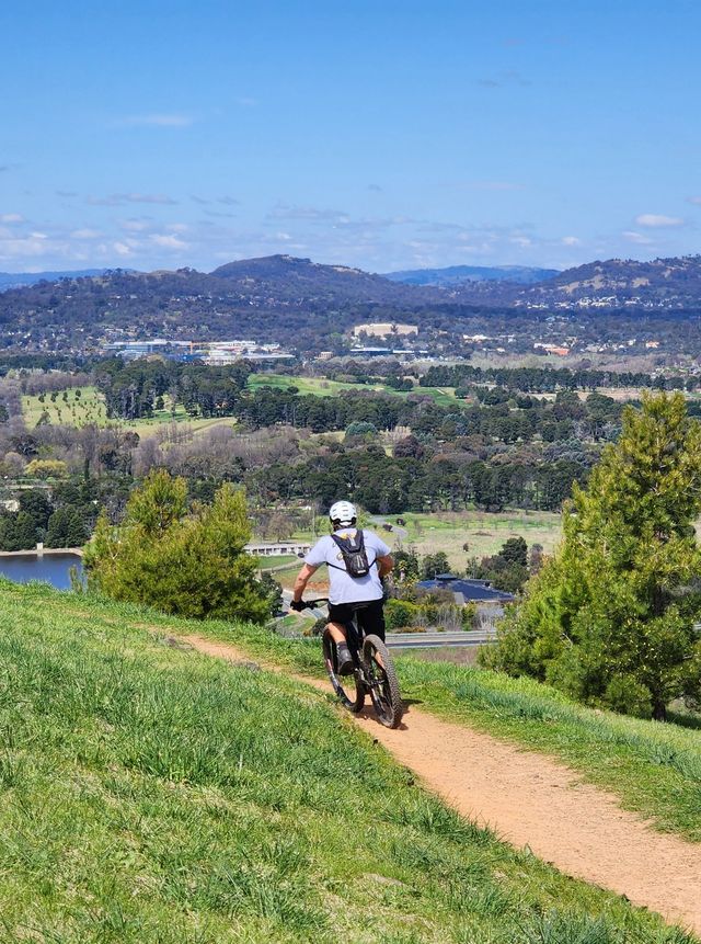 Enjoy the flowers at Canberra Arboretum.