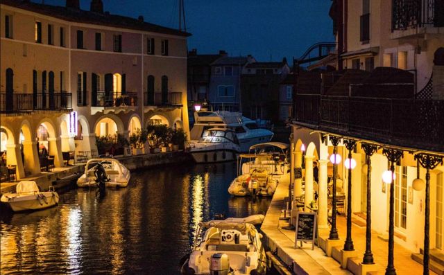 The "Venice" town of Provence - Port Grimaud.