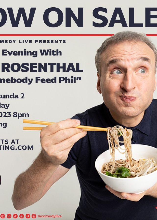 An Evening with Phil Rosenthal Live In Hong Kong | 九龍灣國際展貿中心