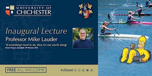 ‘If something’s hard to do, then it’s not worth doing’ | The Mitre Lecture Theatre, University of Chichester