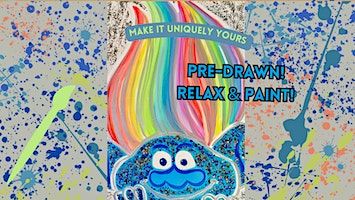 EichenPaint "Get Trolled” (A PRE-DRAWN CANVAS) 12/21 EichenPaint Studio | EichenPaint Studio