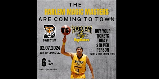 Harlem Magic Masters Basketball Game | Dover High School, Grace Street, Dover, NJ, USA