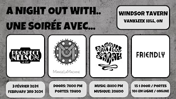 A night out with ProspectNelson, MangeLaMachine, Don'tTellSarah & Friendly | Windsor Tavern