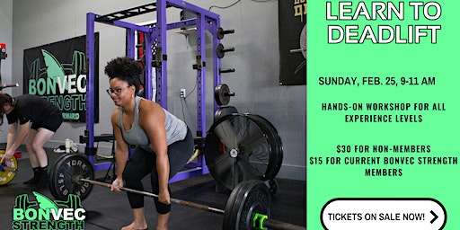 Learn to Deadlift: Hands-On Coaching for All Experience Levels | Bonvec Strength