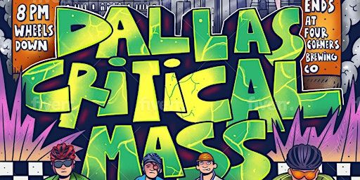 Dallas Critical Mass March Edition | Four Corners Brewing Company