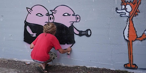 Street Art Workshop with Mau Mau | The Burton at Bideford