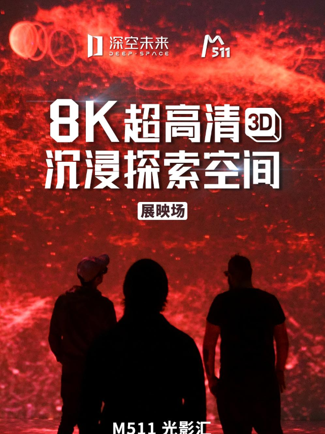 【深空未來】8K超高清沉浸探索(3D)：8K BEST（展映場）｜展覽休閒 | M511 光影匯