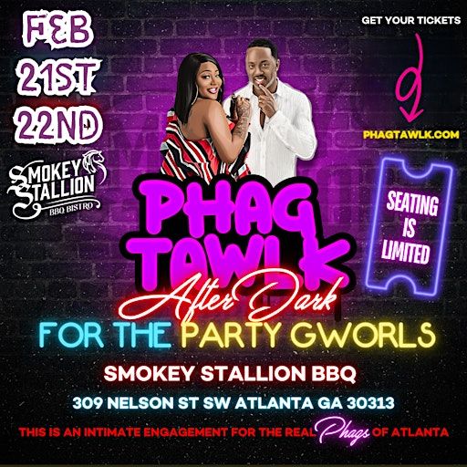 Phag Tawlk AFTER DARK with TS Madison & CraigTheWriterStewart !! | Smokey Stallion BBQ