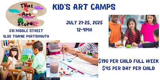 Kid's Summer Art Camp | That Art Store