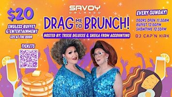 Drag Me to Brunch! Orlando's Only Gay Drag Brunch! | Savoy Orlando