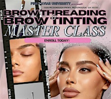 Brow Threading + Brow Tinting Master Class - (Starting at $299) | Pink Caviar University