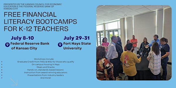 Federal Reserve Bank of KC Financial Literacy Bootcamp for K-16 Educators | Federal Reserve Bank of Kansas City