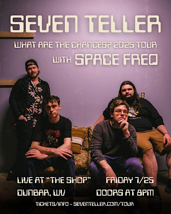 Seven Teller | Space Freq | Live at The Shop, 1233 Ohio Avenue, Dunbar, WV, USA