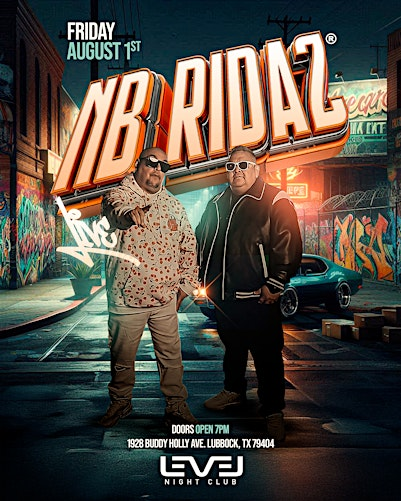 NB RIDAZ LIVE IN LUBBOCK TEXAS | 1928 Buddy Holly Ave