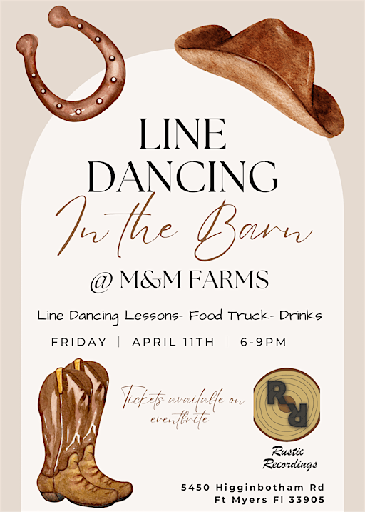 Line Dancing in the Barn at M&M Farms | 5450 Higginbotham Rd