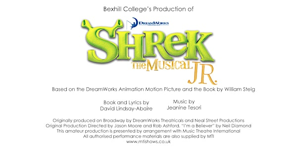Shrek The Musical Junior | Izzard Theatre