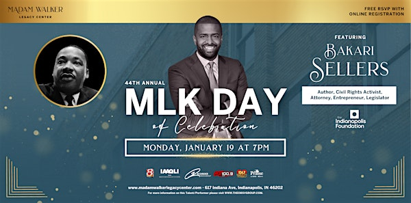 44th Annual MLK Day of Celebration at the Madam Walker Legacy Center | Madam Walker Legacy Center