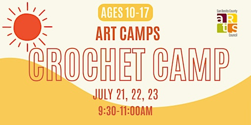 SUMMER ART CAMP: Crochet (ages 10-17) | Art Depot
