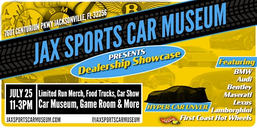 Jax Sports Car Museum Dealership Showcase | Jacksonville Sports Car Museum