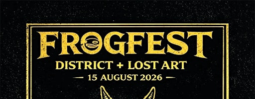 Frogfest Liverpool - Goth | EBM | Darkwave | Post -Punk | Electronic | District