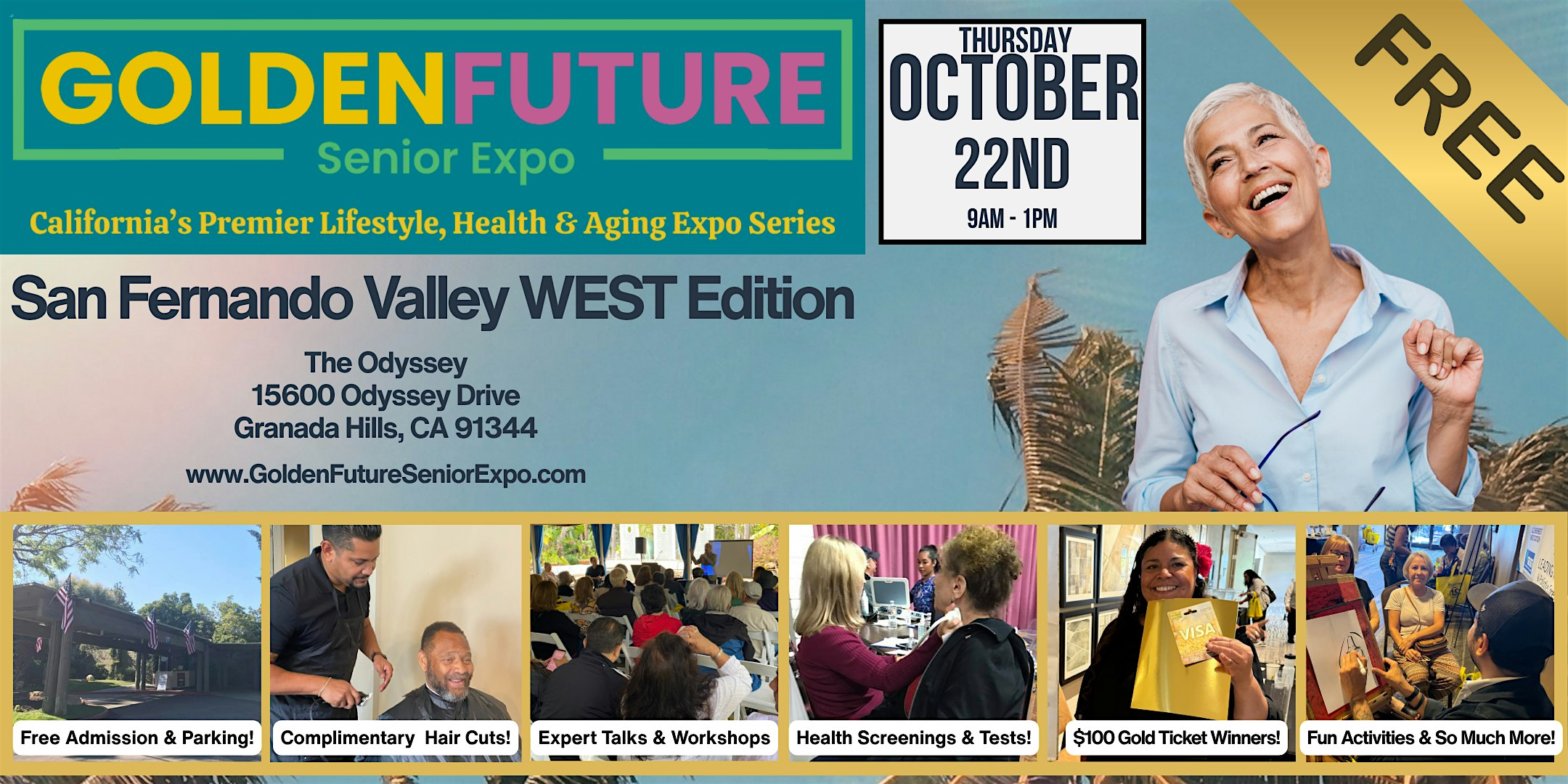 Golden Future Senior Expo - San Fernando Valley West Edition | Odyssey Restaurant & Events