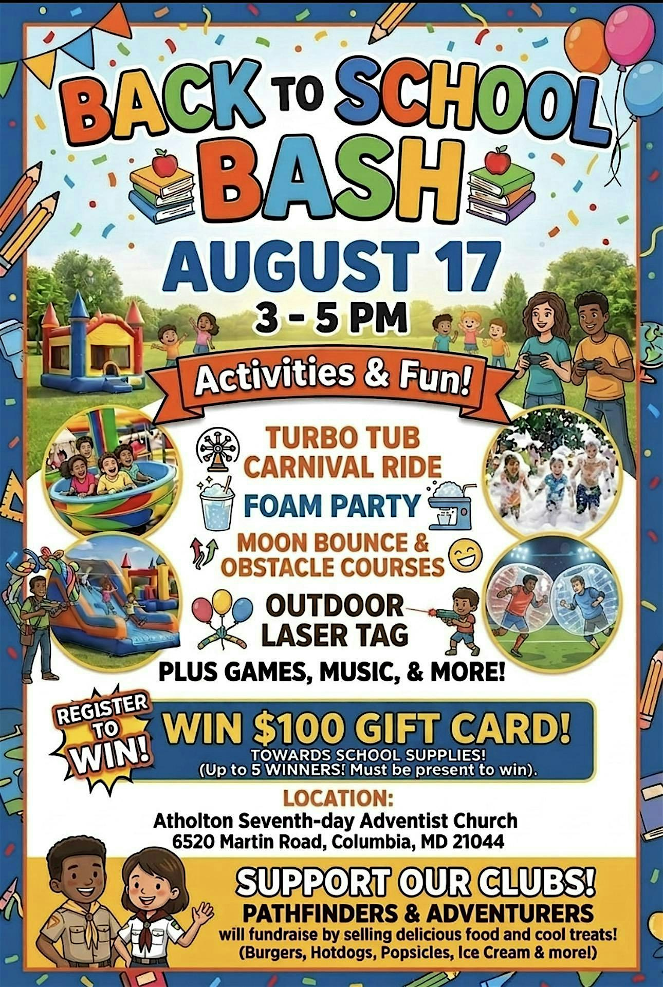 Back to School Bash | 6520 Martin Rd