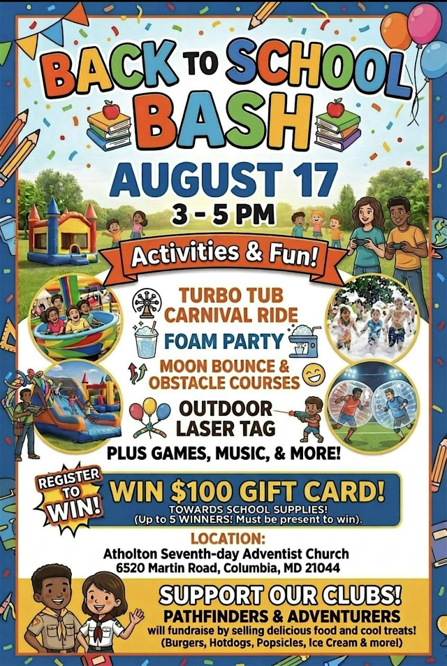 Back to School Bash | 6520 Martin Rd