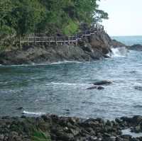 ทางเดินไม้ริมผา@เกาะช้าง