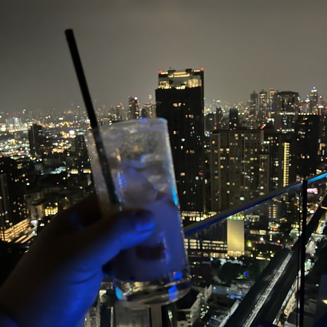バンコクで1番綺麗な夜景を楽しめるマリオットホテル