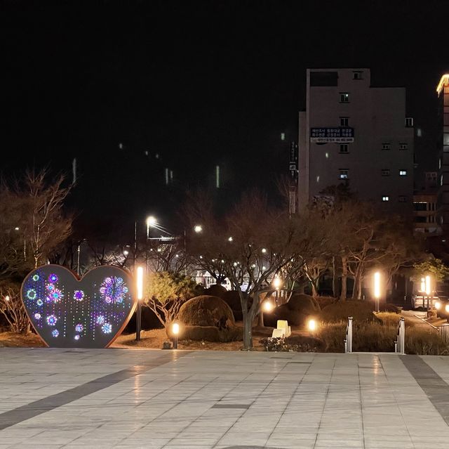 🌌 야경이 아름다웠던 목포, 평화광장