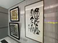 Shopping mall art