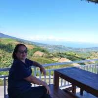On top of the 'world' at Apo Flower Garden