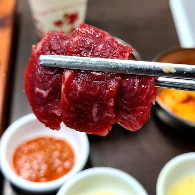 대전 유성구 맛집)태평소맛집 - 유성온천 근처 소고기국밥 한우육회 전문점
