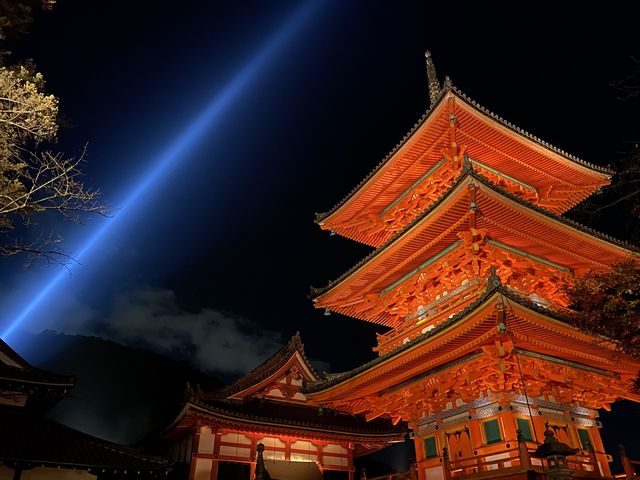 『清水寺』京都の紅葉『夜間特別拝観』