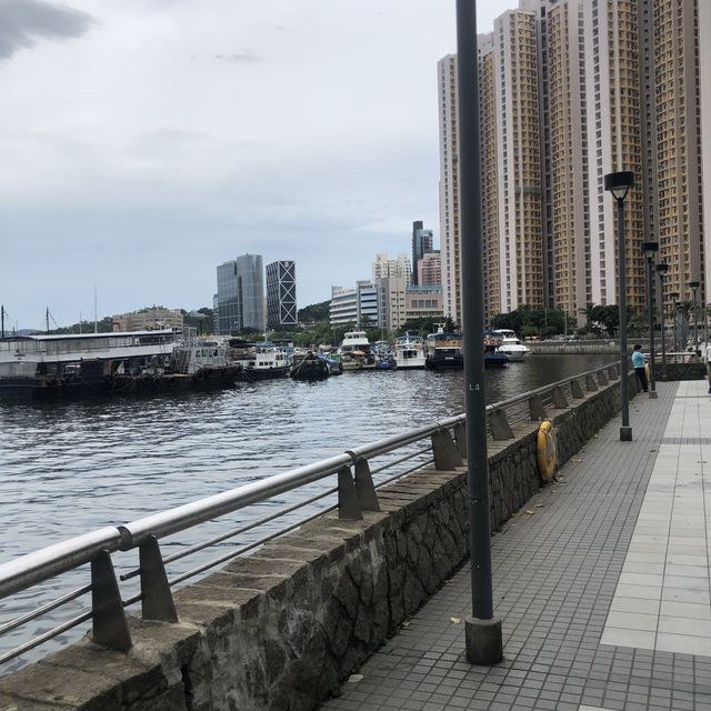 避風塘嘅無敵海景