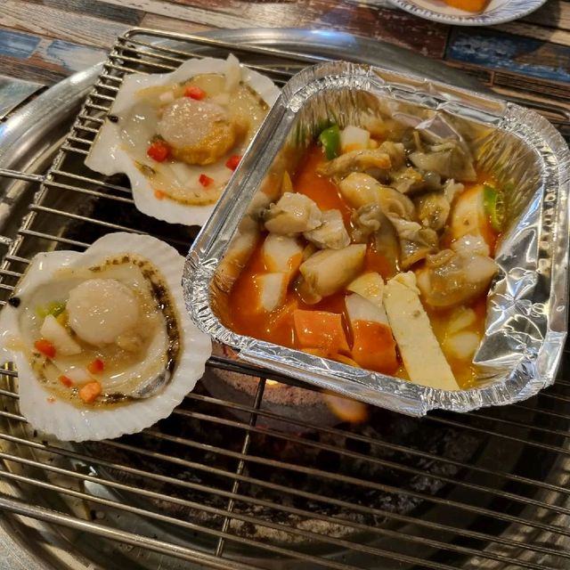 배불러도 계속 먹어지는 광안리 조개구이 '송원'
