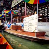 Most Popular Floating Market(Damnoen)