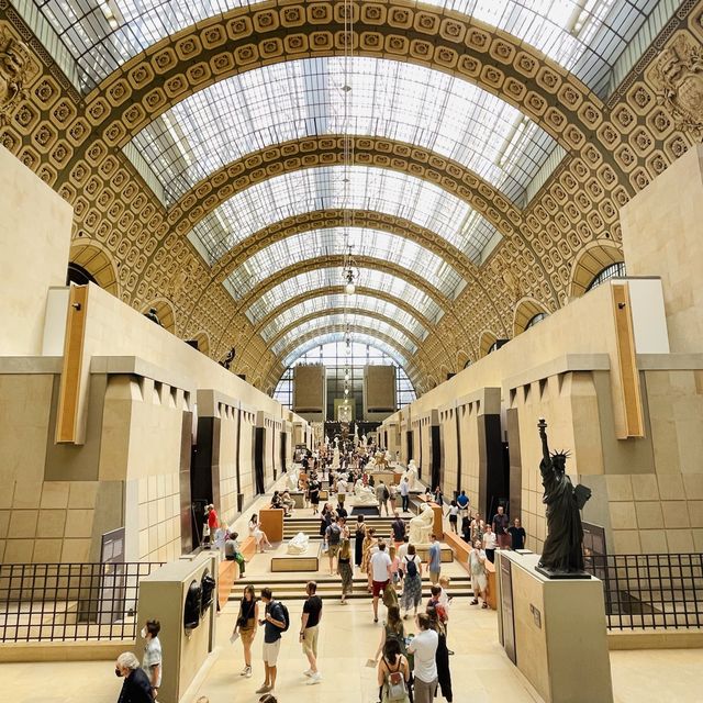 【Paris】時計台の写真で有名なオルセー美術館！セーヌ川沿いのオシャレ美術館！