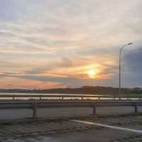 Beautiful sunset @Singapore 