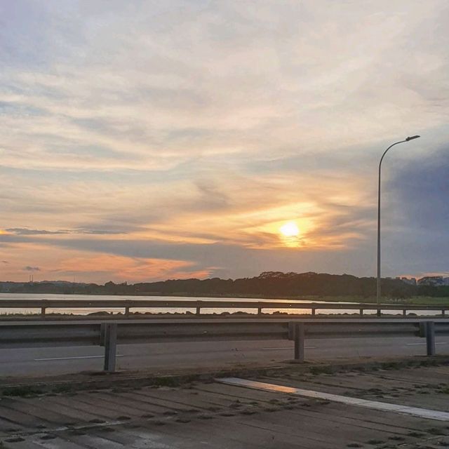 Beautiful sunset @Singapore 