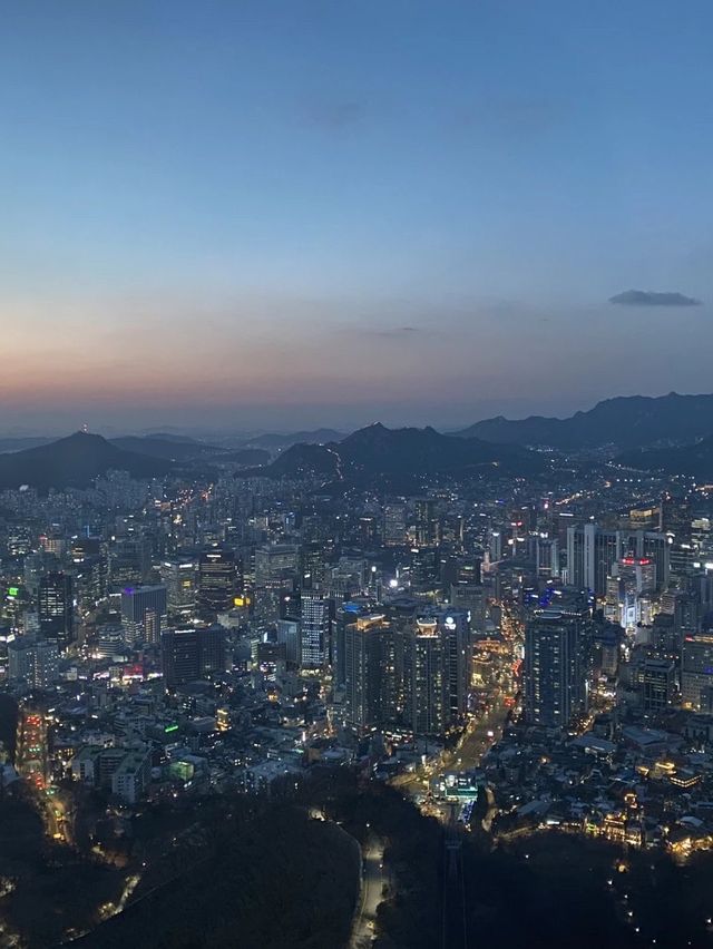 서울 야경 명소 남산타워 🗼